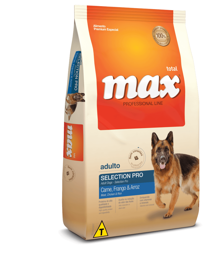 Max Professional Selection Pro Adulto Carne, Frango e Arroz