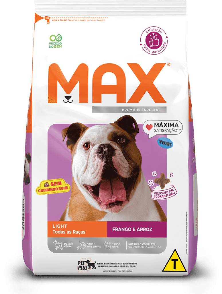 Max Cães Light Frango e Arroz