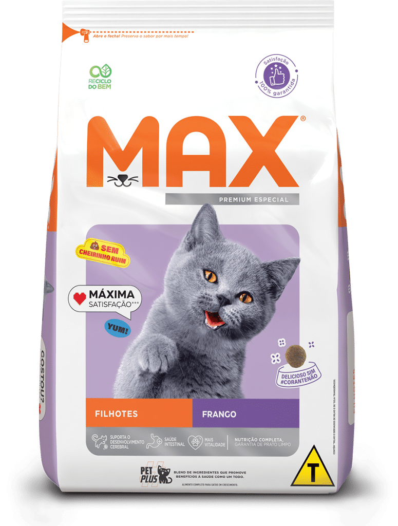 Max Cat Filhote Frango