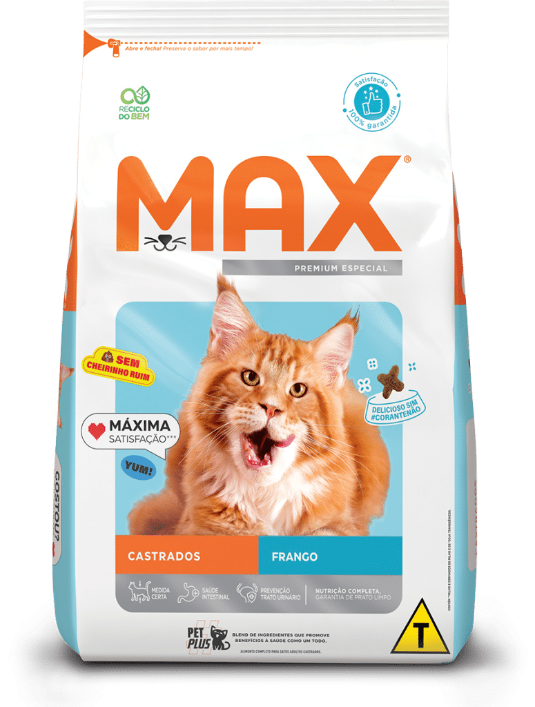 Max Cat Castrado Frango