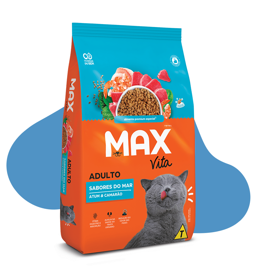 Max Vita Adulto Sabores Do Mar Atum & Camarão