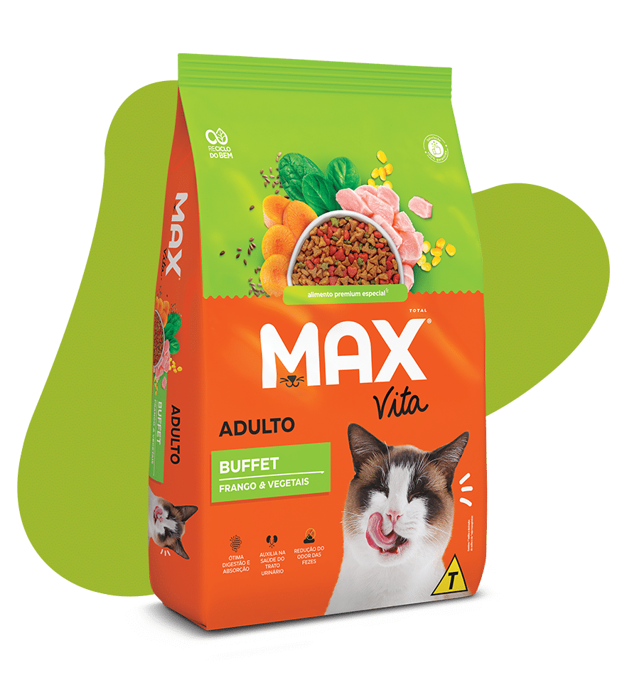 Max Vita Adultos Buffet Frango & Vegetais